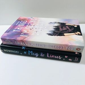 "Things I'm Seeing Without You" Paperback and "Meg and Linus" Hardcover Bundle